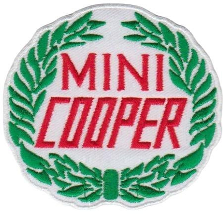 Mini Cooper stoffen opstrijk patch embleem #3, Verzenden, Nieuw