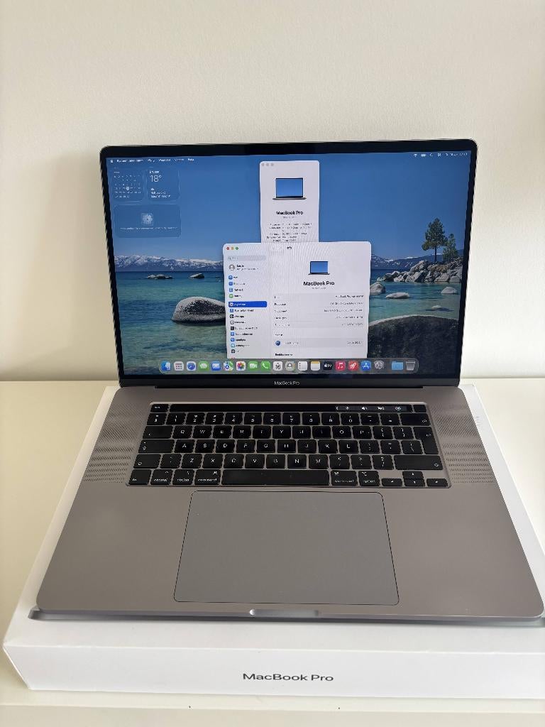 Macbook Pro 16 inch, Computers en Software, Apple Macbooks, Gebruikt, 2 tot 3 Ghz, 512 GB, 16 inch