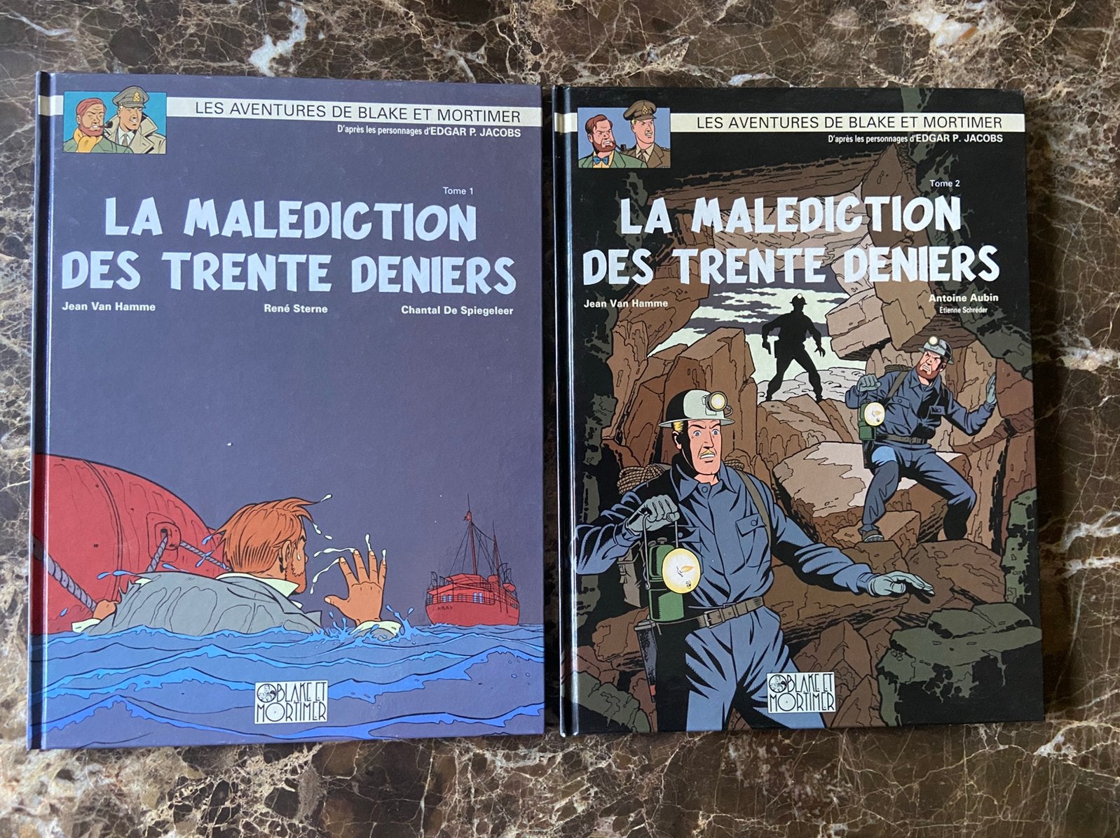 Les aventures de Blake et Mortimer : la malediction, Boeken, Ophalen of Verzenden, Zo goed als nieuw