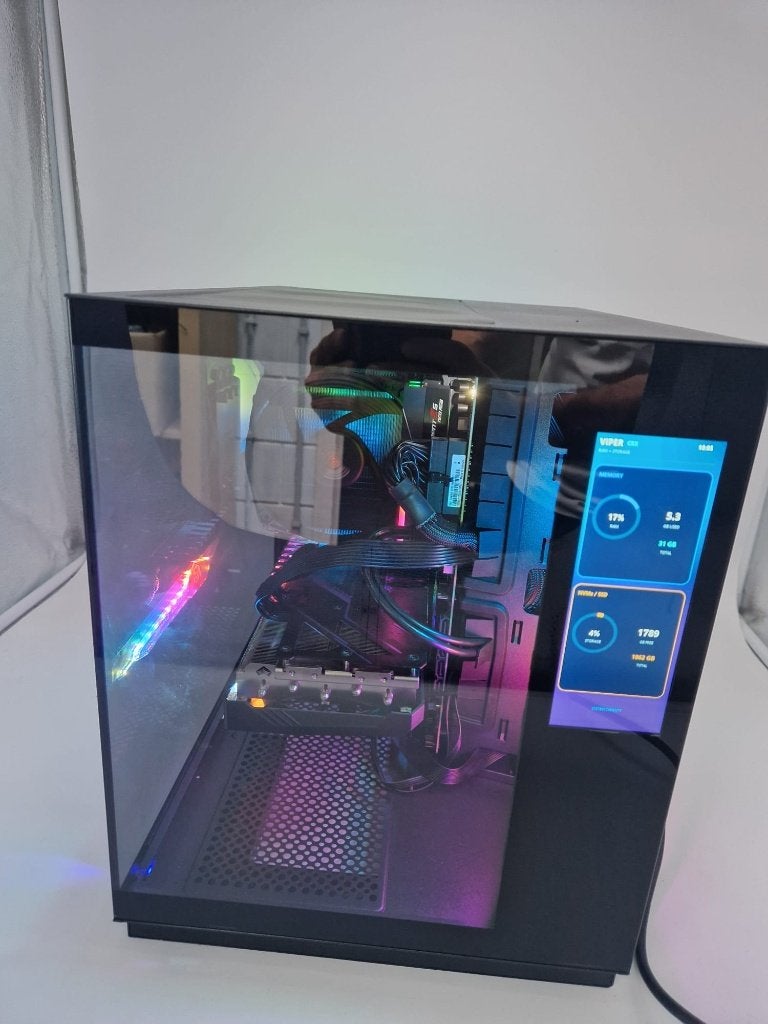 Gaming PC Ryzen 7 7800X3D RX 7800 XT 16GB, Ophalen, Zo goed als nieuw