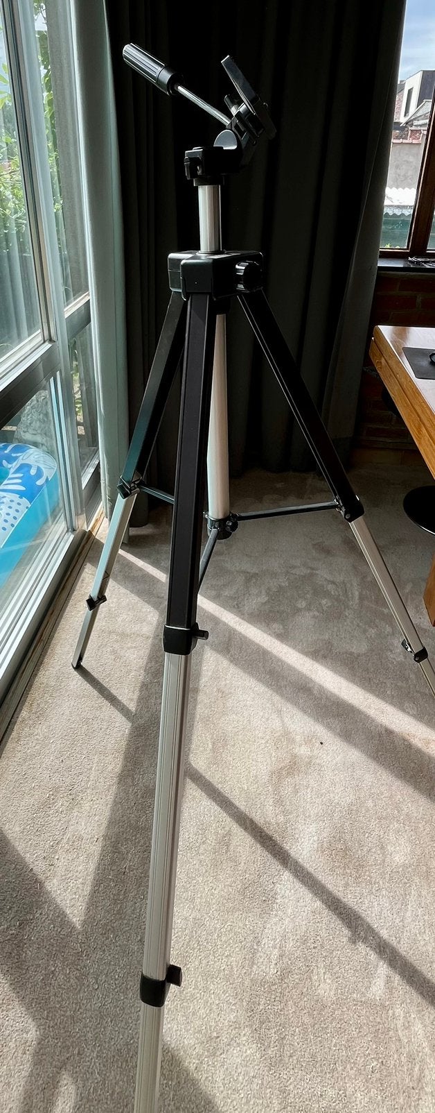 Support pour appareil photo vintage IFOCO 1650 alu, Enlèvement ou Envoi, Utilisé, Moins de 150 cm, Trépied