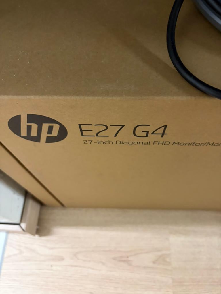 HP E27 G4 PC monitor, Computers en Software, Monitoren, Nieuw, 60 Hz of minder, HDMI, USB-C, VGA, IPS, Full HD, 3 tot 5 ms, Ophalen