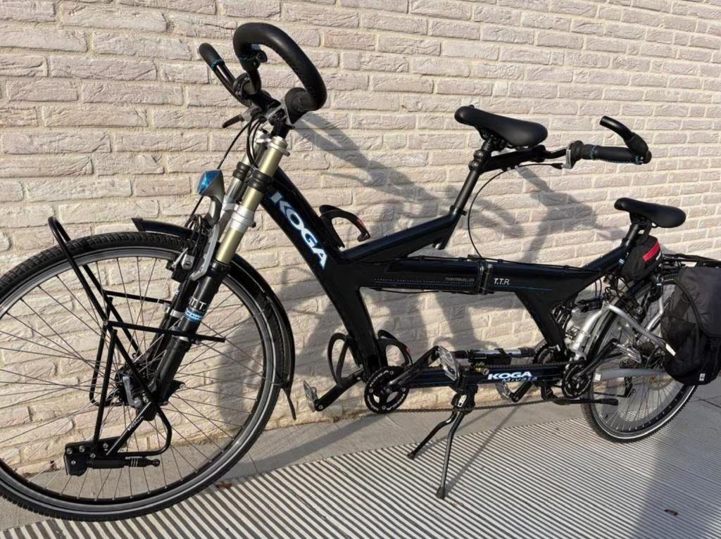 Koga Twintraveler Miyata - zeer goede staat, Fietsen en Brommers, Fietsen | Tandems, Ophalen, Opvouwbaar