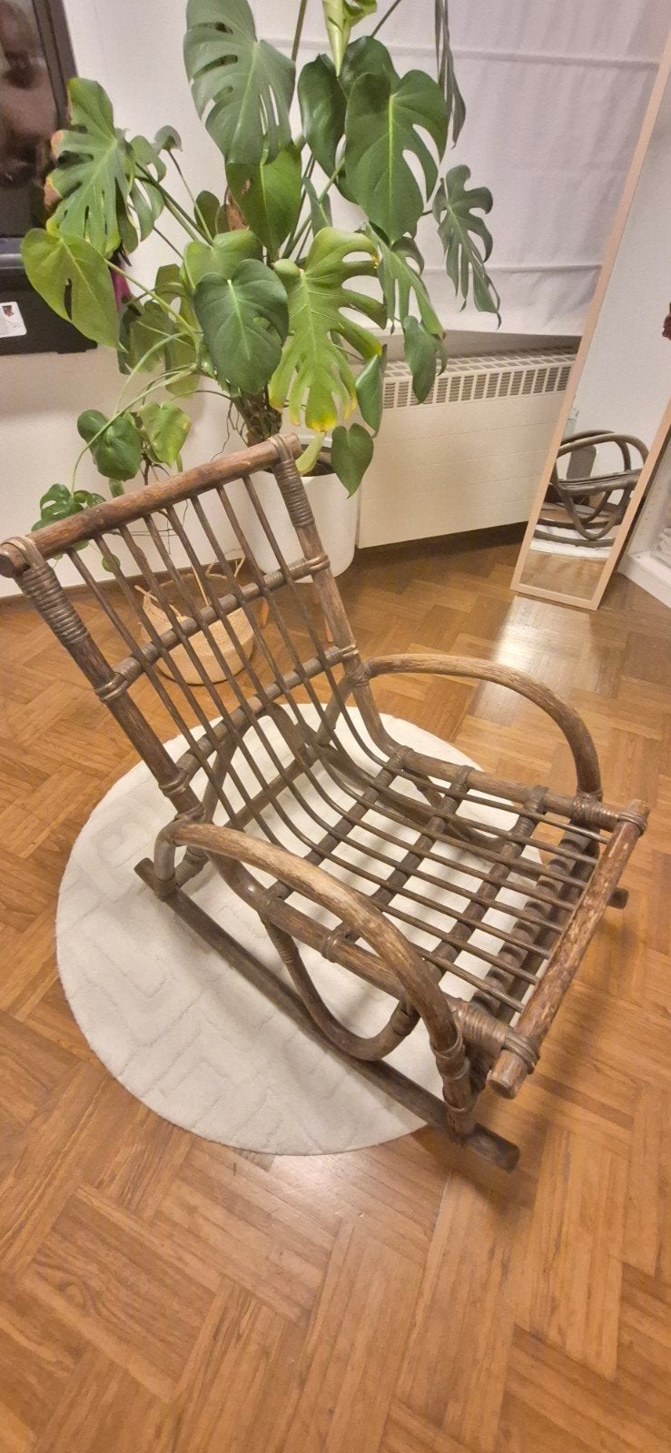 Vintage schommelstoel, Enlèvement