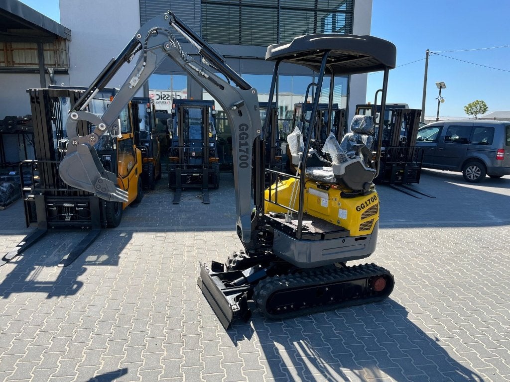 Excavatrice sur chenilles GG1700 | Compacte et puissante, Enlèvement
