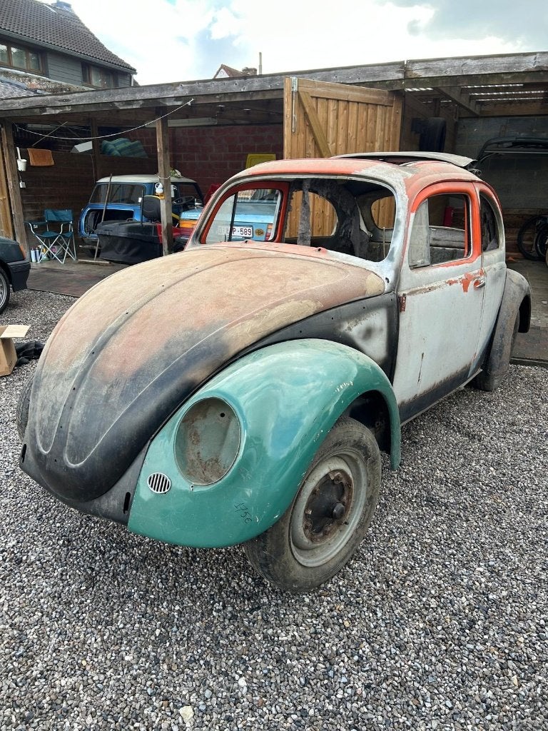 VW Cox 57 cabriolet, 4 zetels, Achterwielaandrijving, Beetle (Kever), 4 cilinders