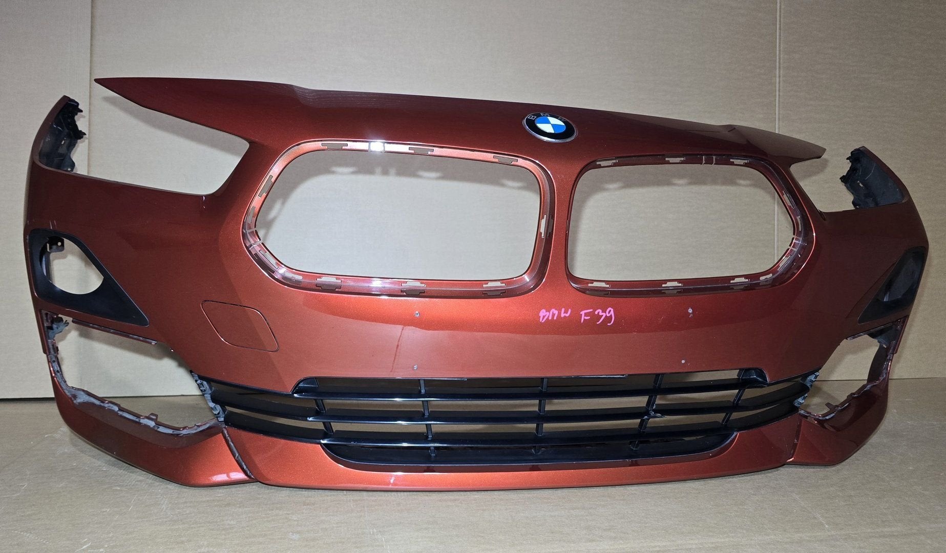Voorbumper BMW X2 F39 Sport Line Origineel 6xPDC 51117428927, Gebruikt, -, Voor, Ophalen of Verzenden