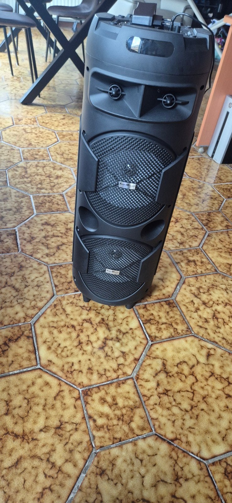 Bluetooth speaker 2maal 8 inch karaoke, Ophalen, Nieuw, Front, Rear of Stereo speakers, Overige merken