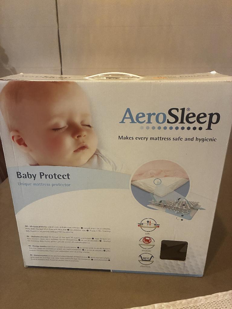 AeroSleep Protège-matelas pour lit Lg 60 x L 120 cm, Enlèvement, Utilisé, Autres types