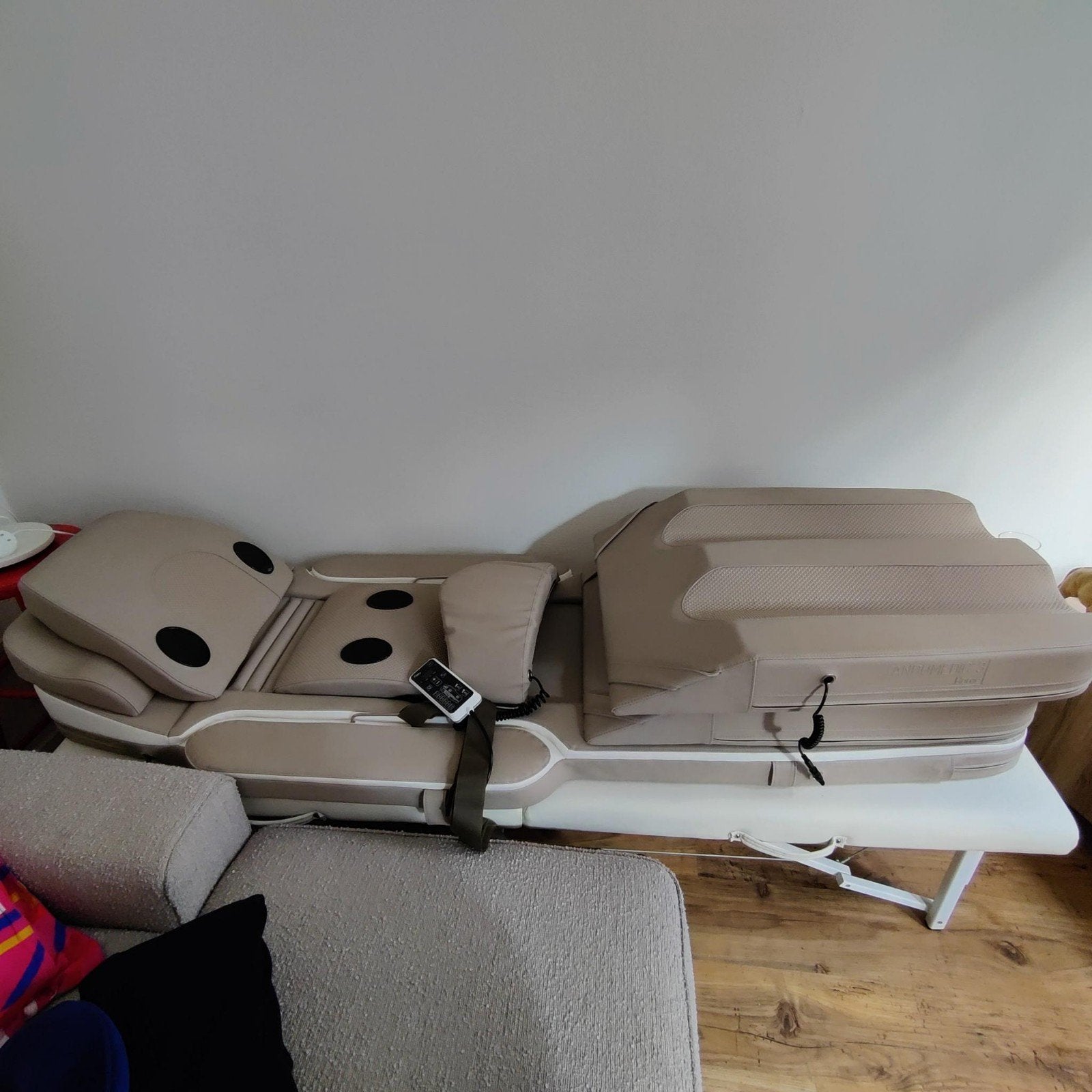 Andumedic 3 Home andulatiematras + massagebank + draagzak, Sport en Fitness, Ophalen