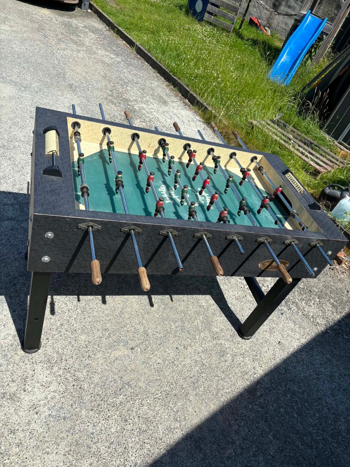 Baby-foot kicker voetbaltafel jupiter home star, Ophalen of Verzenden, Zo goed als nieuw