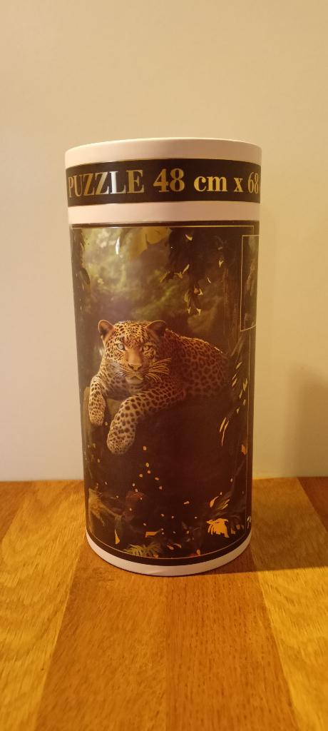 Un Puzzle Neuf de 1000 pièces Léopard, Envoi, 500 à 1500 pièces, Neuf, Puzzle