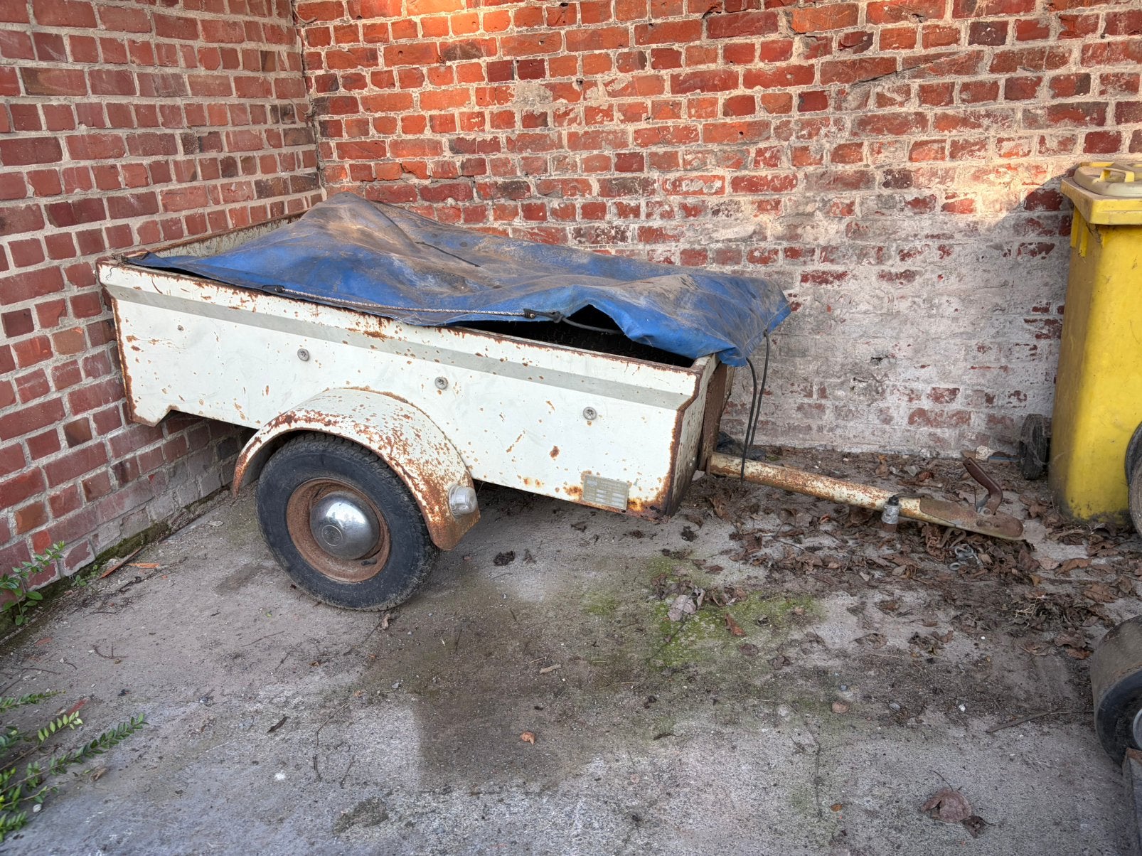 Aanhangwagen, Ophalen, Gebruikt