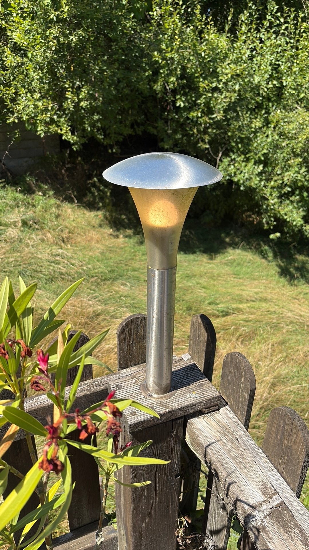 Lampes massive, Enlèvement ou Envoi, Comme neuf, Inox