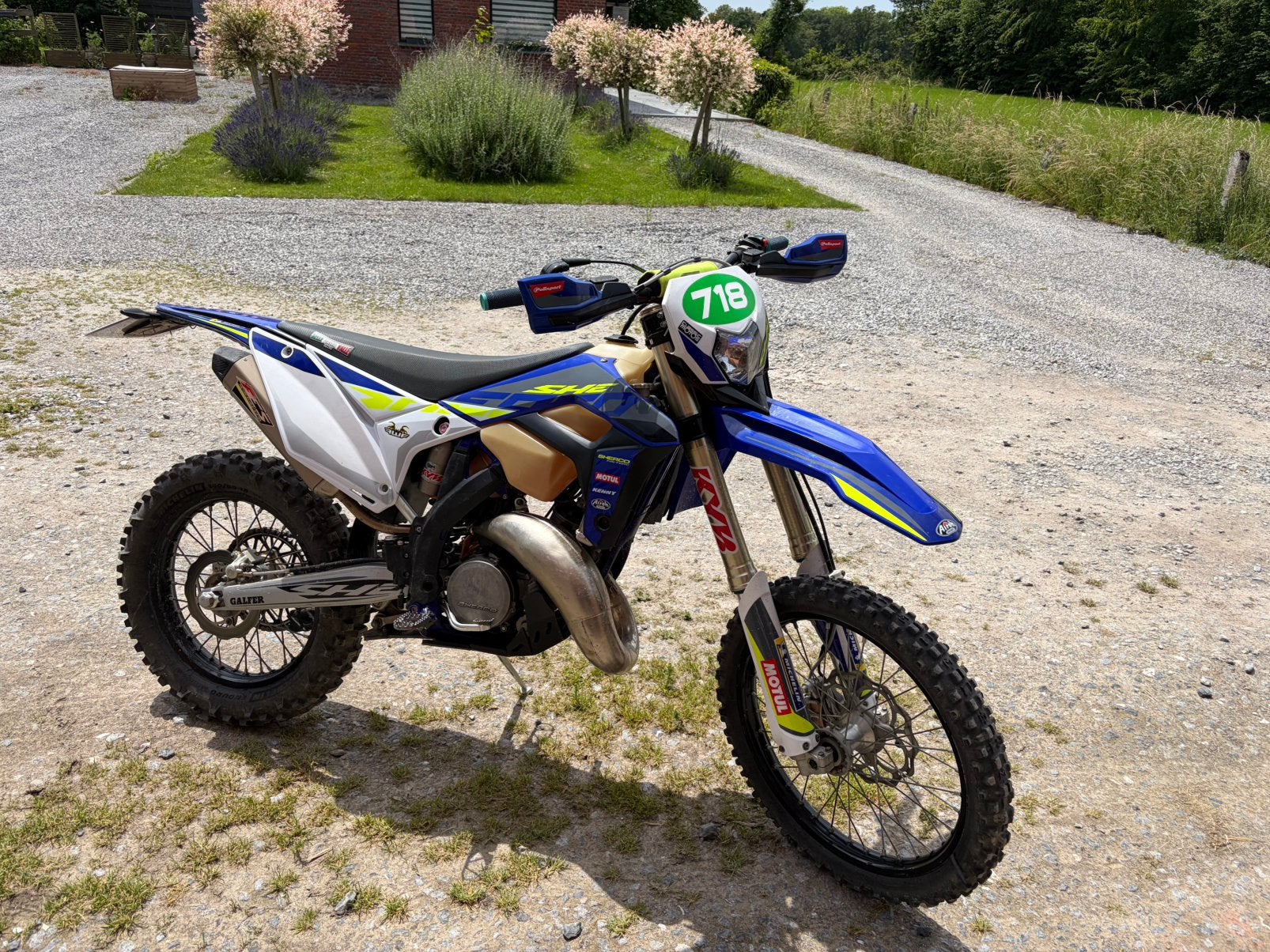 Sherco 125 se Factory 2023, Fietsen en Brommers, 6 versnellingen, 125 cc, Zo goed als nieuw, Ophalen