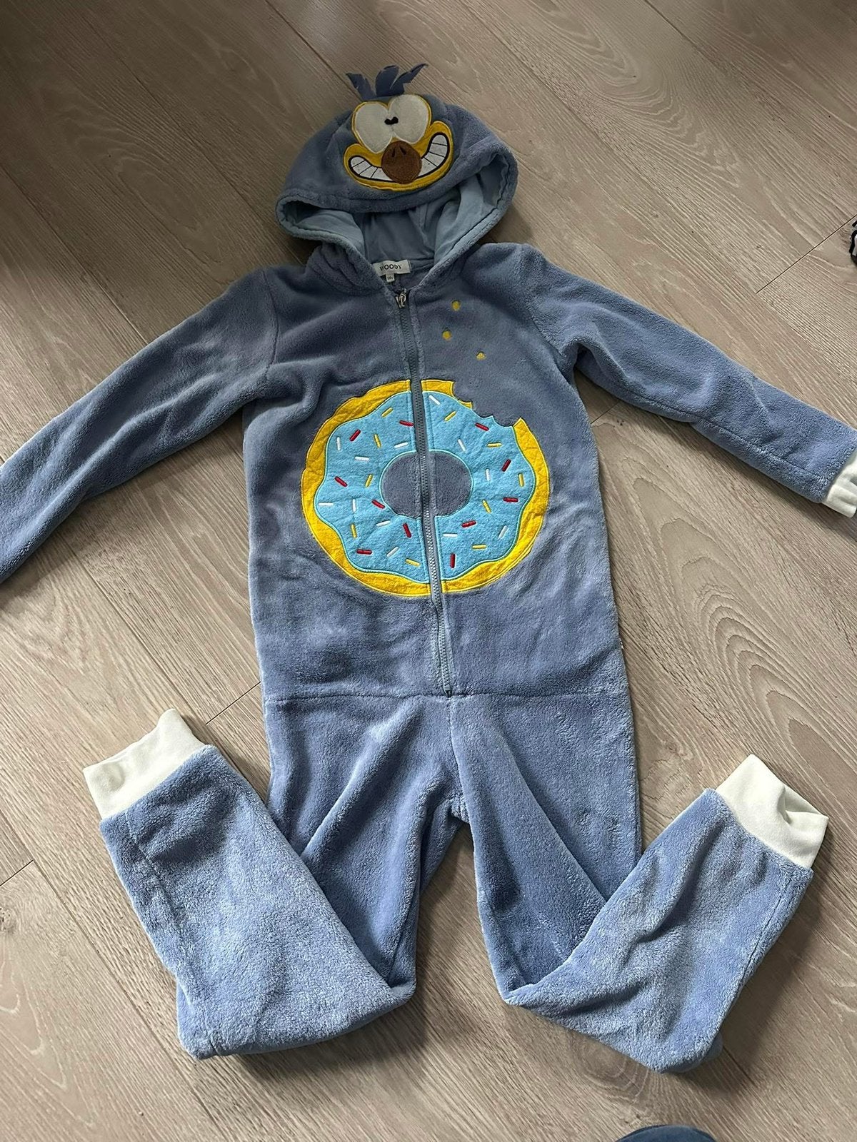 Woody onesie velours / maat 10 of 140, Ophalen of Verzenden, Zo goed als nieuw