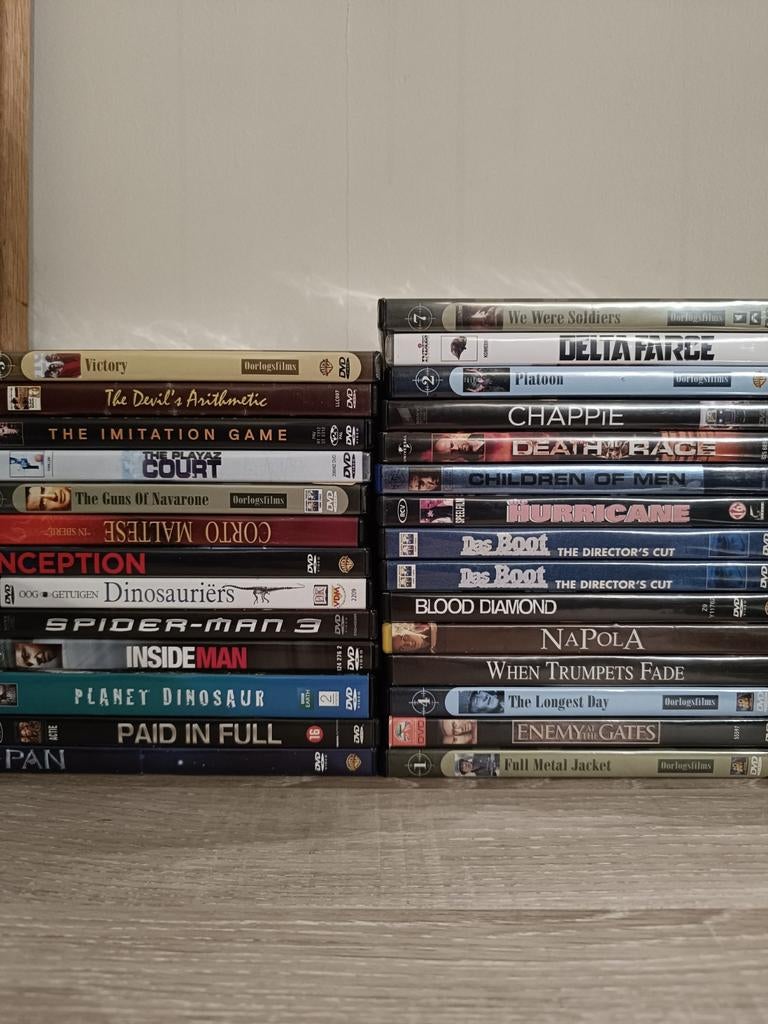 Actie & Oorlog DVD Collectie – 28 Films, Ophalen of Verzenden