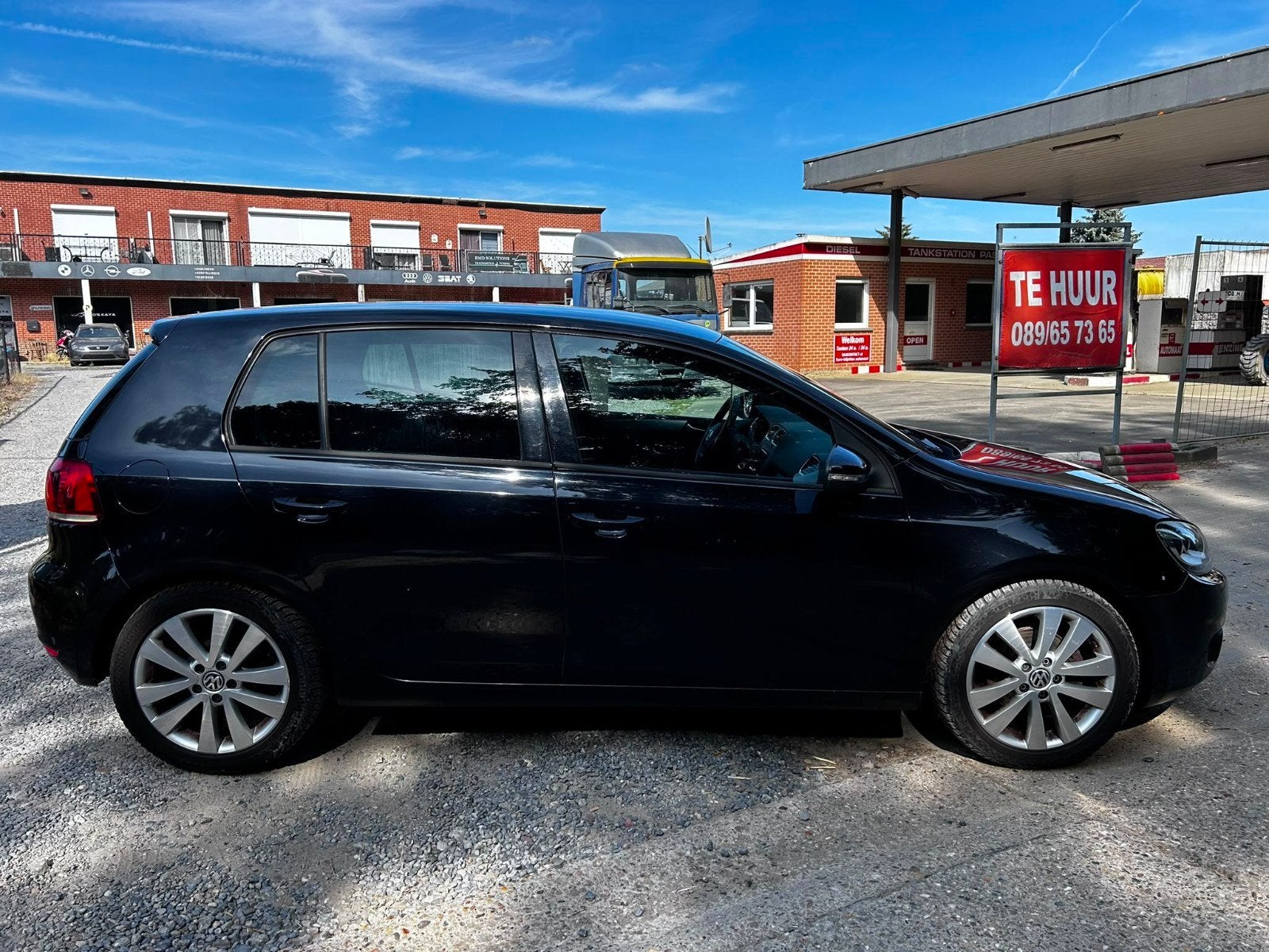 VW Golf 6 1,4 km à essence 132 000 d'ici 2010, Achat, Entreprise, Noir, 5 portes