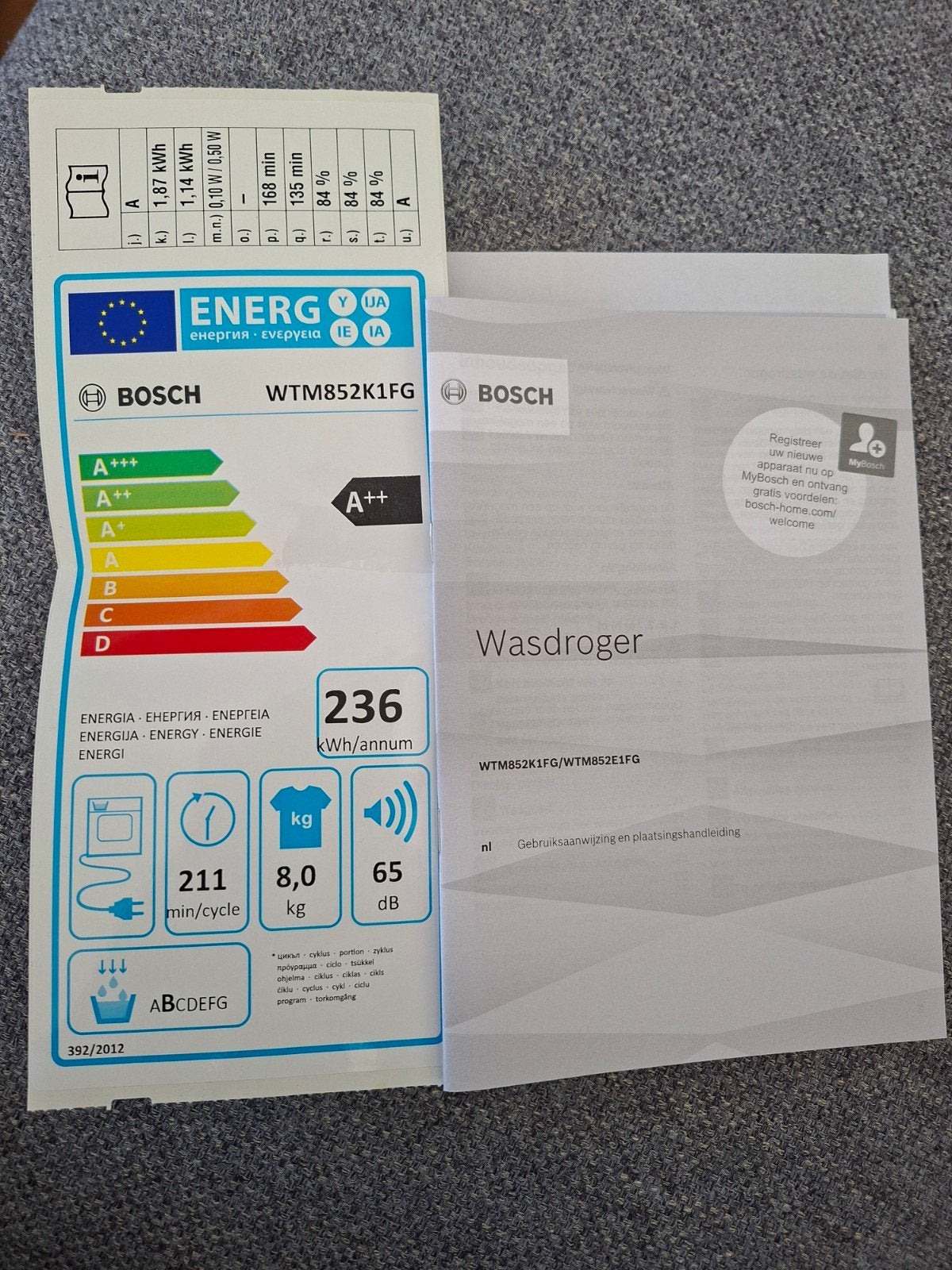 zelfreinigde droogkast in zeer goede staat amper gedraaid., Elektronische apparatuur, Ophalen, Zo goed als nieuw