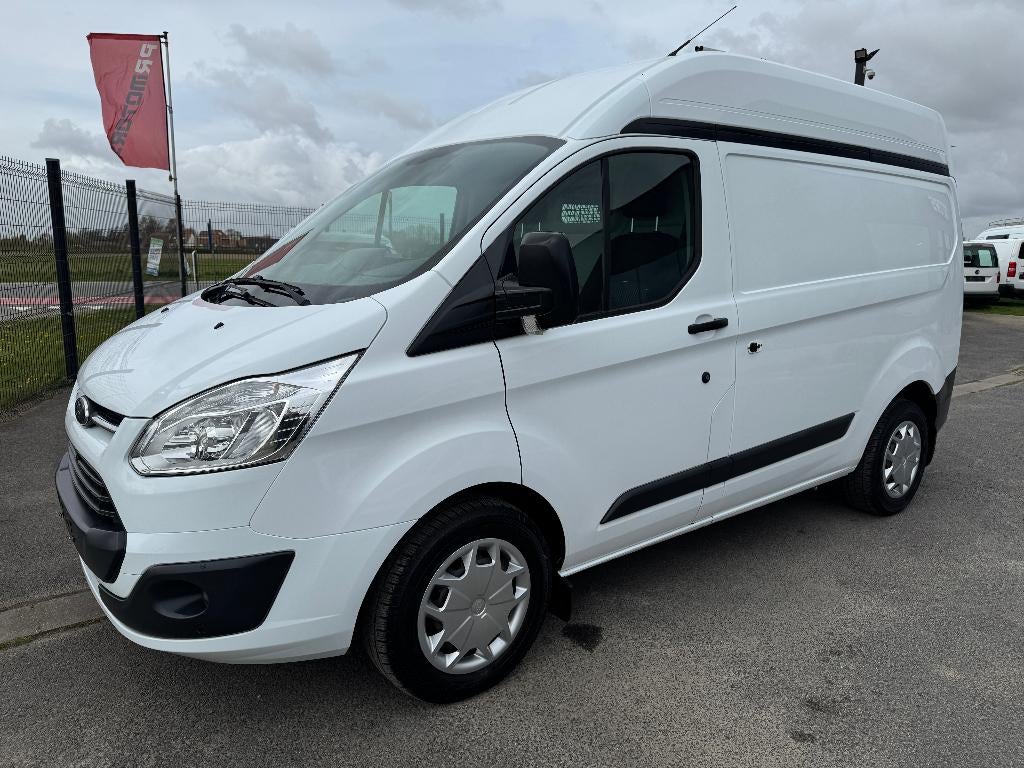 Ford Custom L1H2 hoog 1st eig ohboek pdc cruise, Auto's, Bestelwagens en Lichte vracht, Voorwielaandrijving, Stof, 1995 cc, 4 cilinders