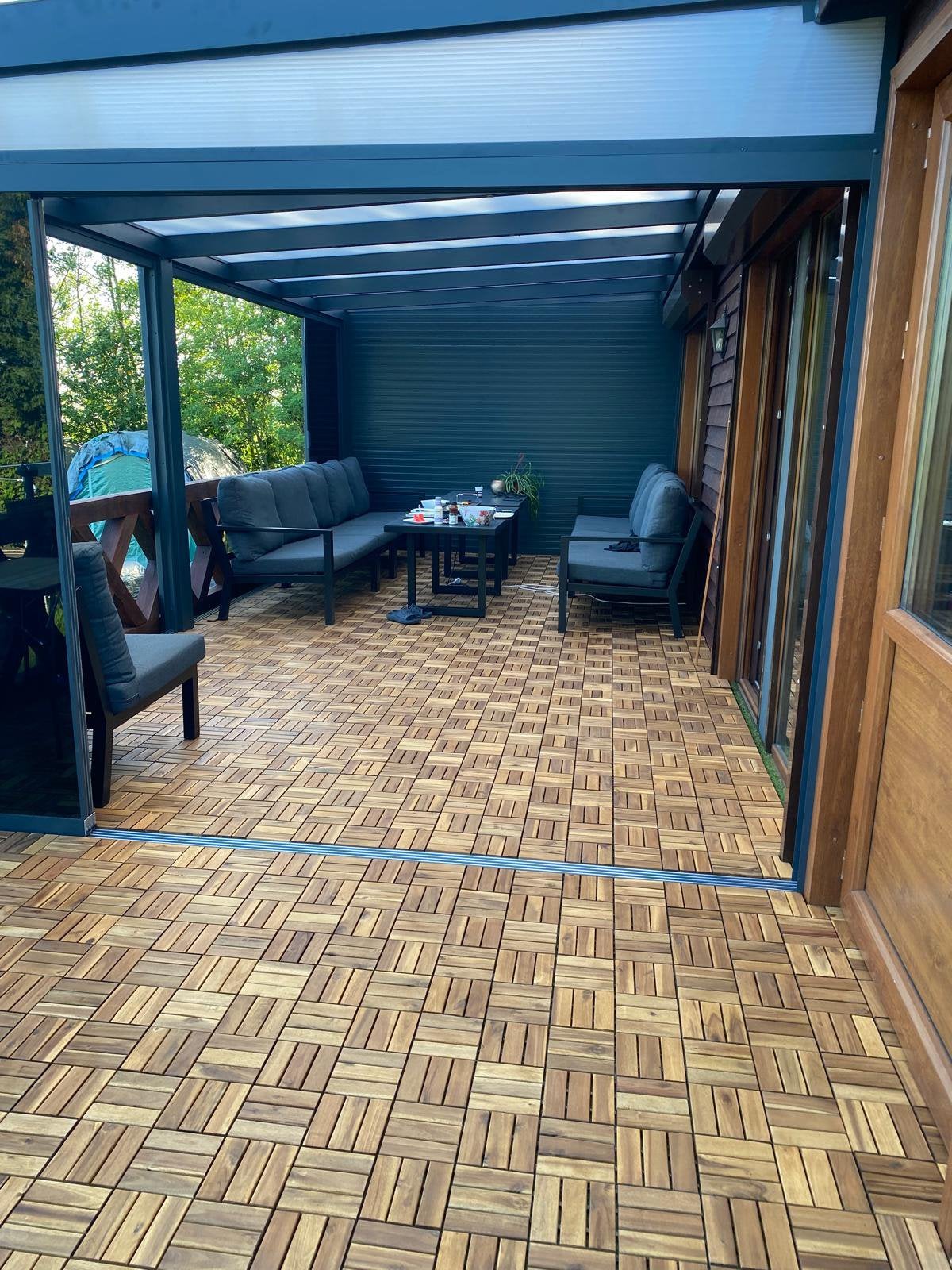 Véranda -10% ! Carport et Parois Vitrées sur Mesure, Jardin & Terrasse, Enlèvement, Neuf, Véranda