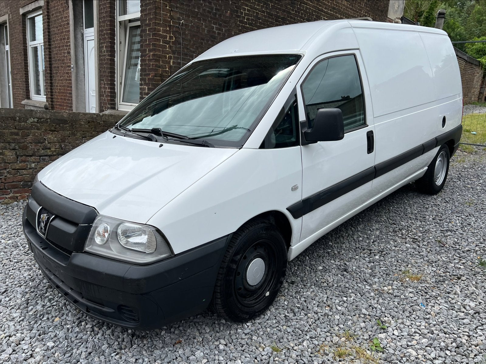 Peugeot Expert 2.0hdi//2eme Pro//3places//102.000km//2005//, Auto's, Peugeot, Voorwielaandrijving, Stof, Zwart, Wit