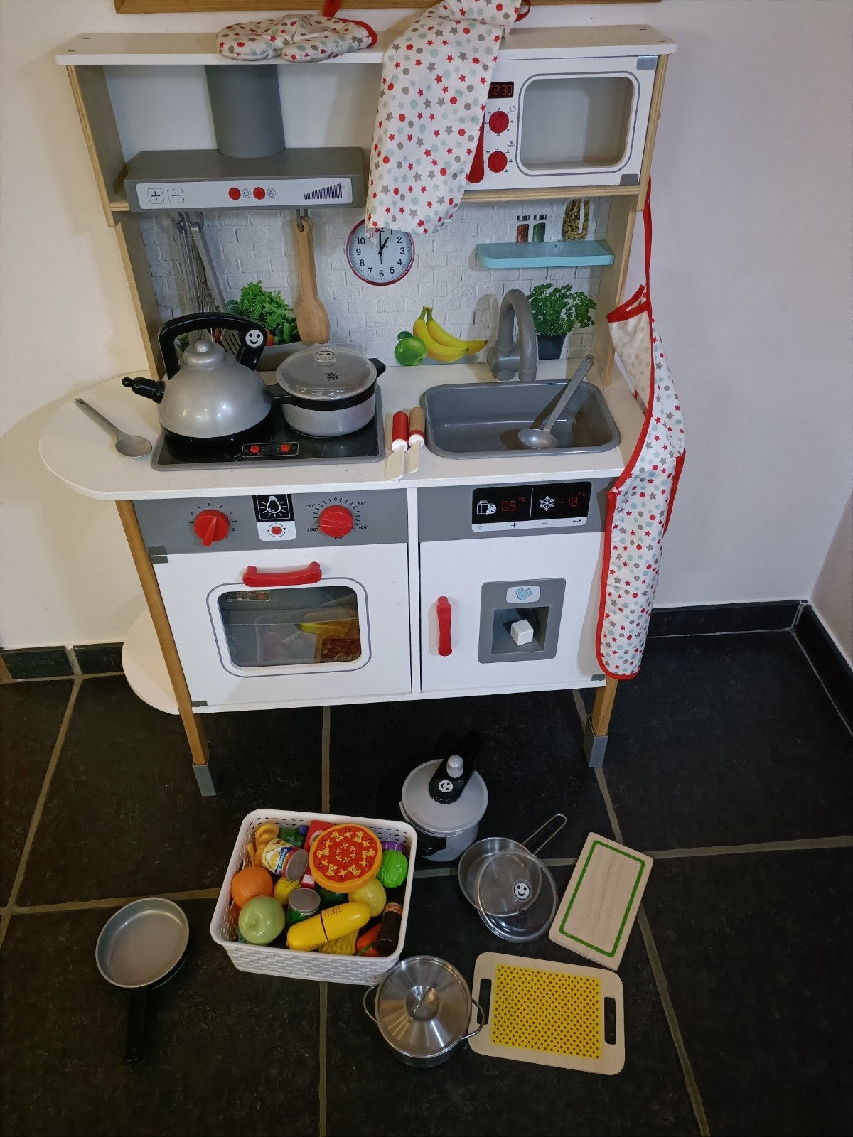 Houten keukentje, Enlèvement, Utilisé, Bois, Jouer à la cuisine
