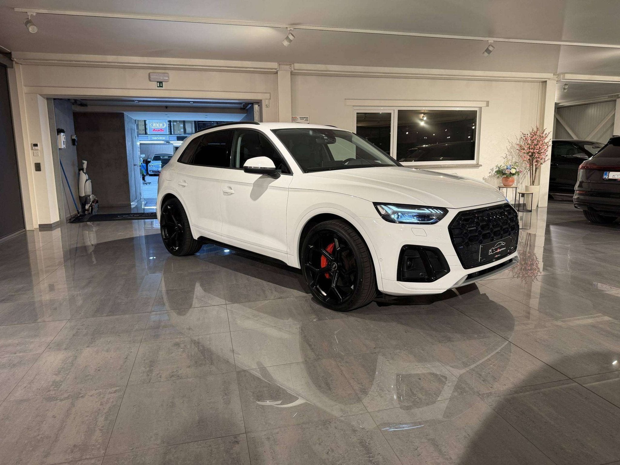 Audi Q5 408PK PLUG IN HYBRIDE * S-LINE * MATRIX * TREKHAAK *, Autos, Achat, 408 ch, Q5, Autres carburants