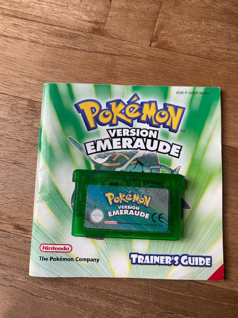Cartouche GBA - Pokémon version émeraude, Consoles de jeu & Jeux vidéo, Enlèvement ou Envoi, 1 joueur, Aventure et Action, Utilisé