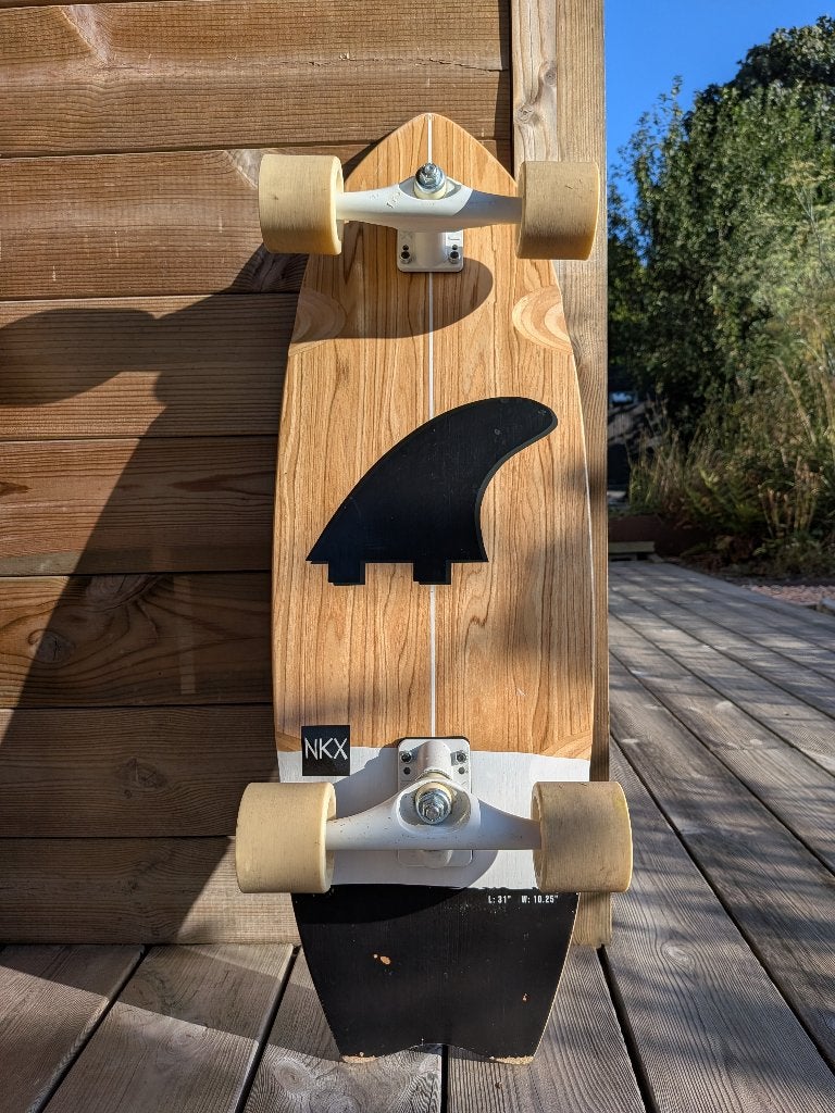 surf-skateboard, Ophalen, Gebruikt, Skateboard