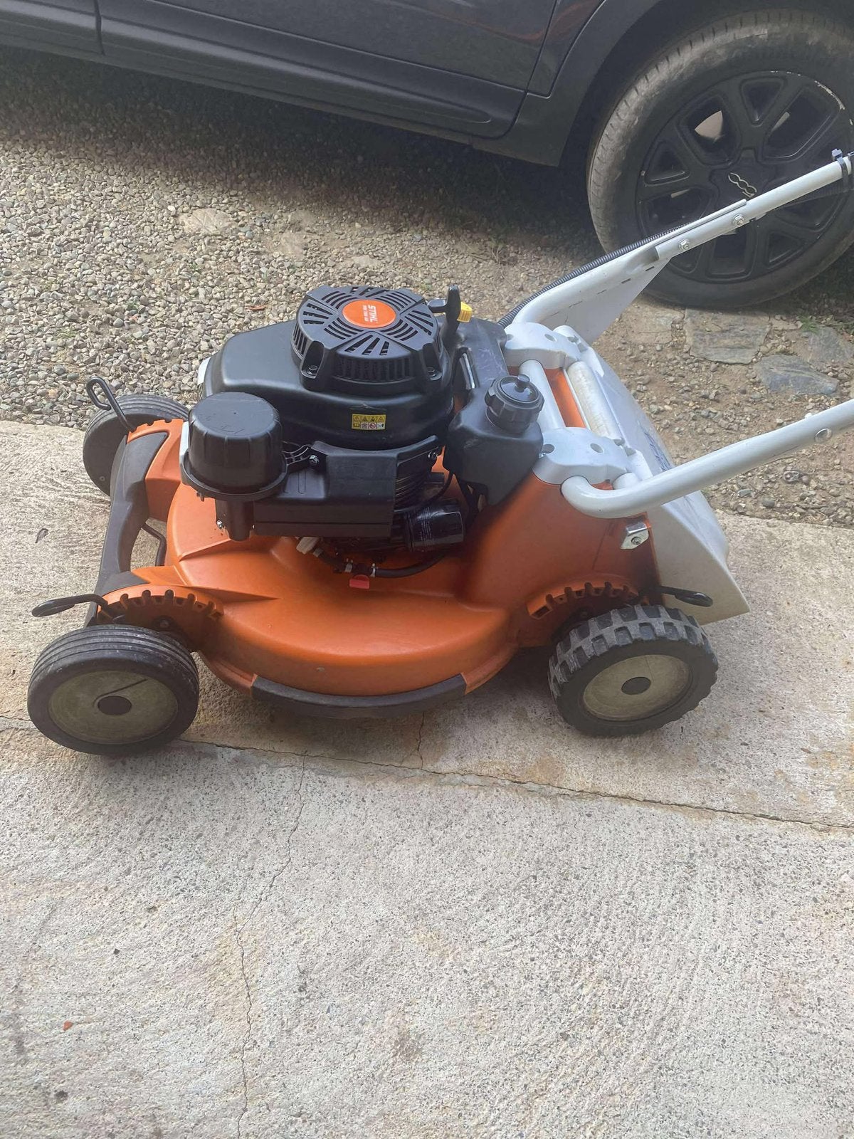 Stihl RM756GS Grasmaaier, Tuin en Terras, Grasmaaiers, Ophalen of Verzenden, Zo goed als nieuw