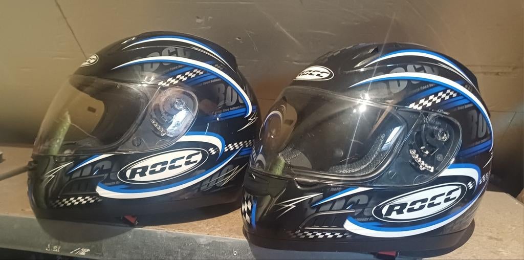 Duo set Rocc helmen, Enlèvement