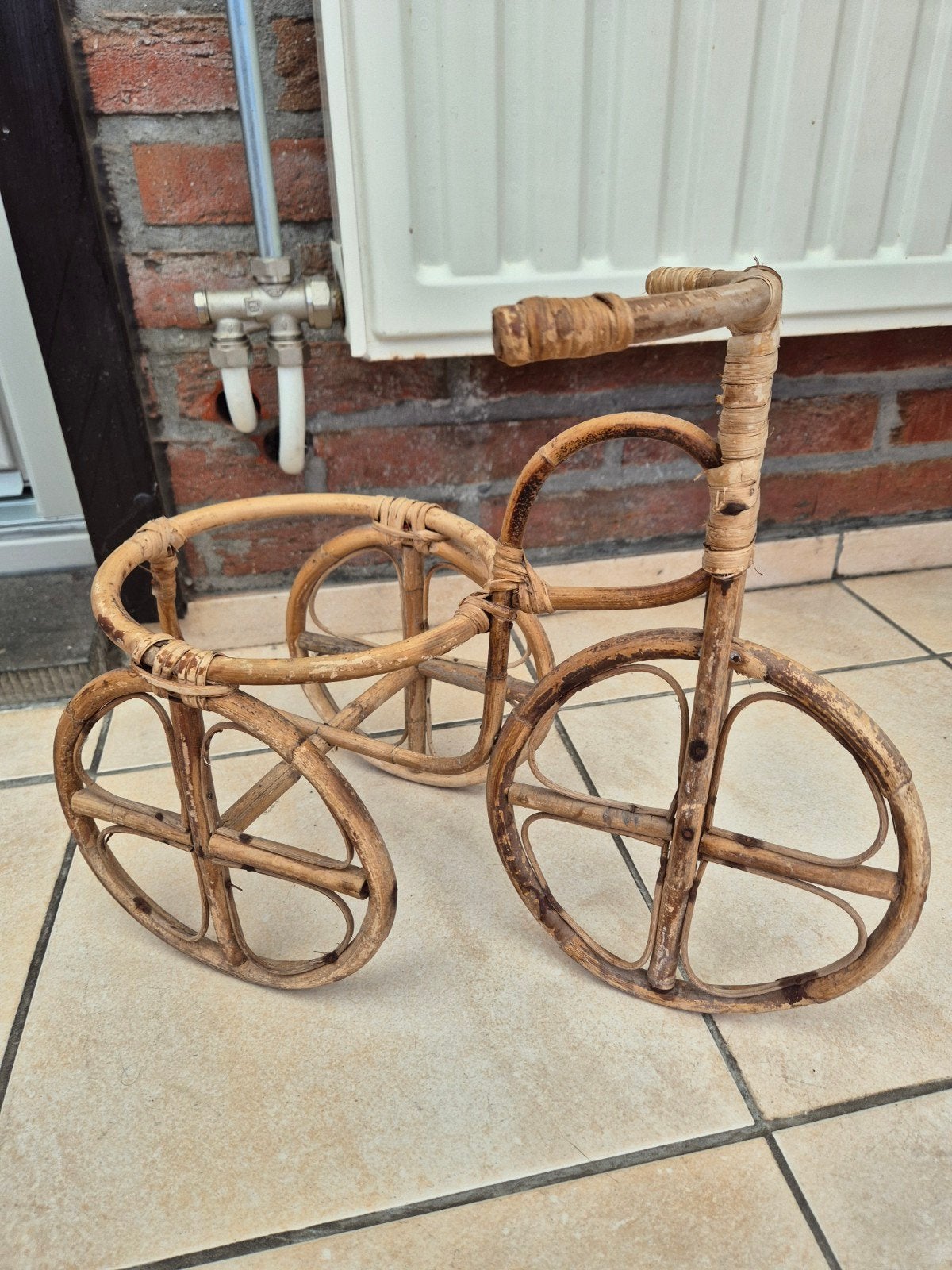 Fietsvormige plantenhouder, Huis en Inrichting, Ophalen of Verzenden