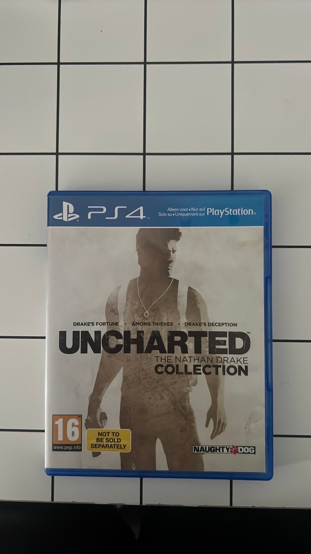 Ps4 spel uncharted, Ophalen, Zo goed als nieuw
