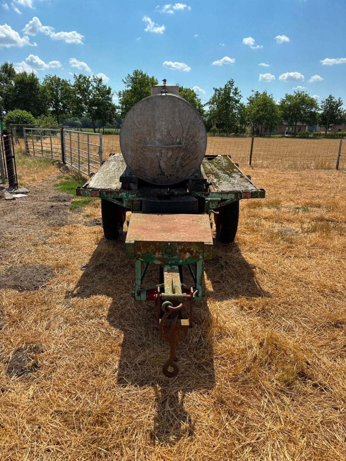 Watervat, Ophalen