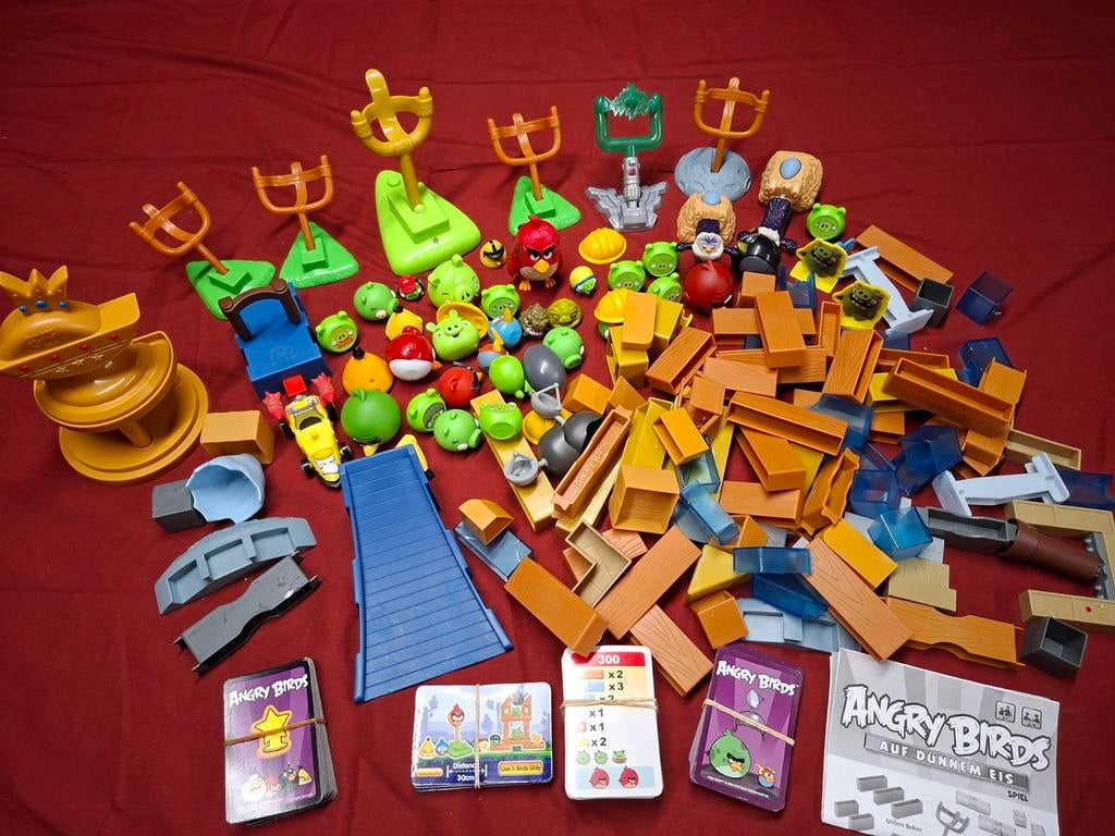 Grote set angry birds space / star wars /glad ijs / Go  ..., Enlèvement ou Envoi