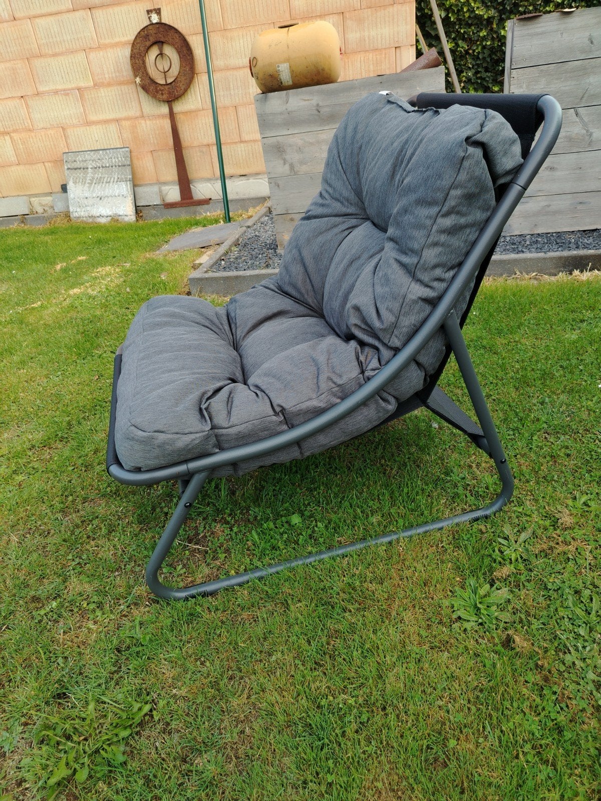 tuinzetel nieuw, Tuin en Terras, Ophalen, Nieuw, Aluminium