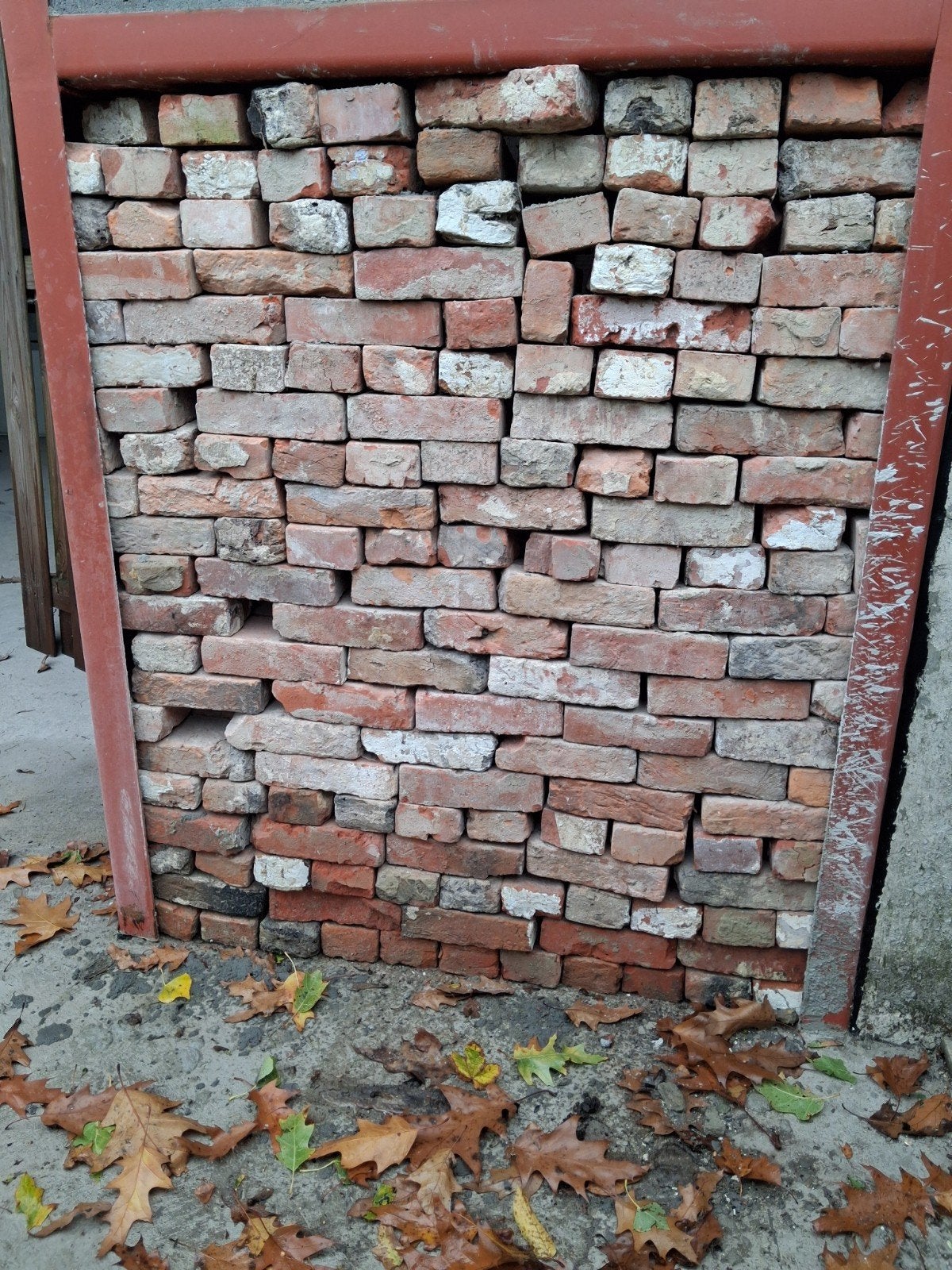 boerkes stenen / steense muur 1m², Ophalen