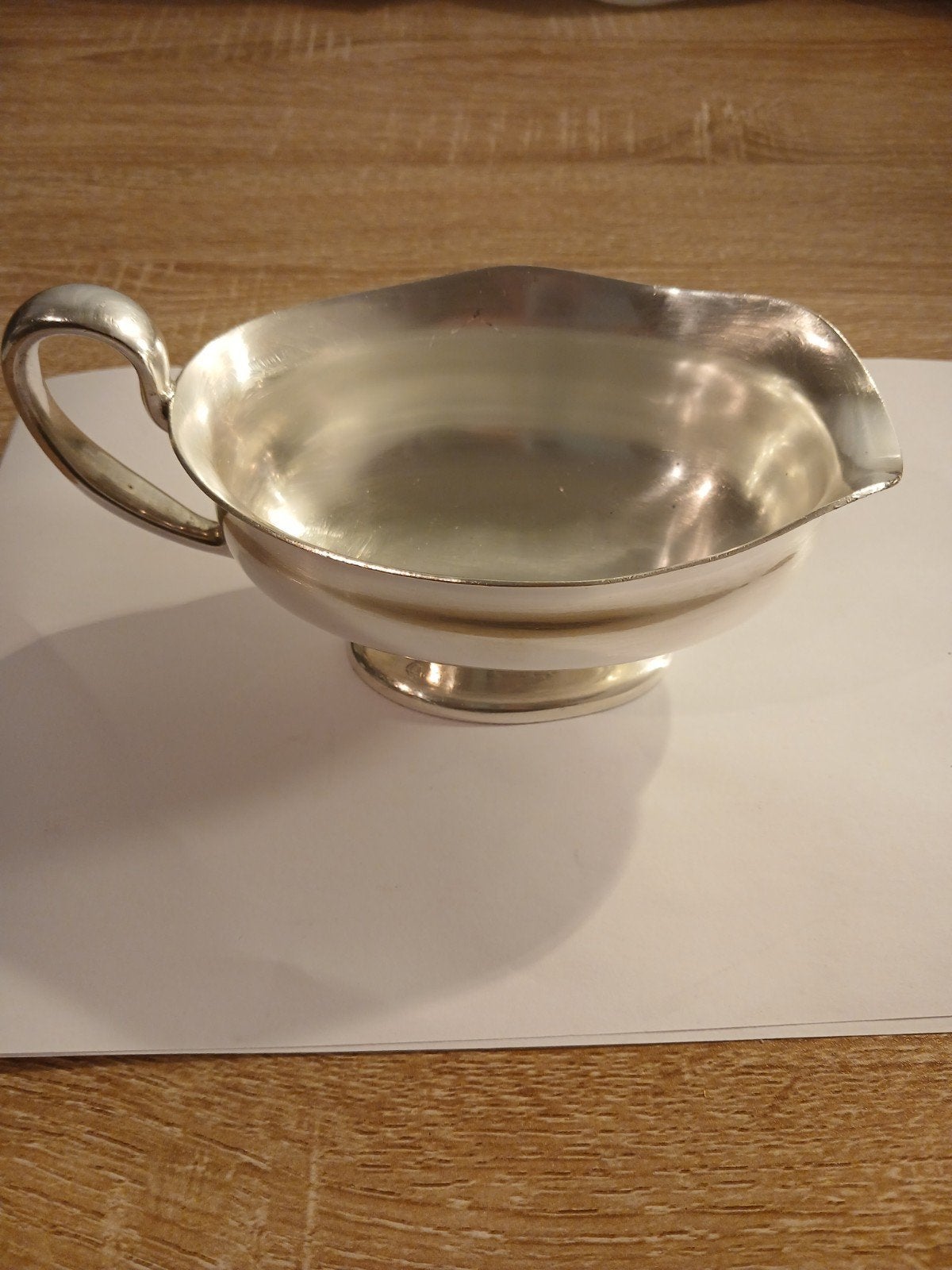 ancienne saucière 1920 1940 wiskemann art deco, Antiquités & Art, Enlèvement ou Envoi, Argent