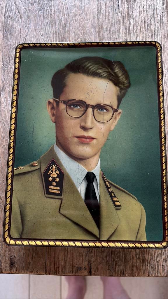 Blikken doos Koning Boudewijn, Verzamelen, Ophalen, Gebruikt