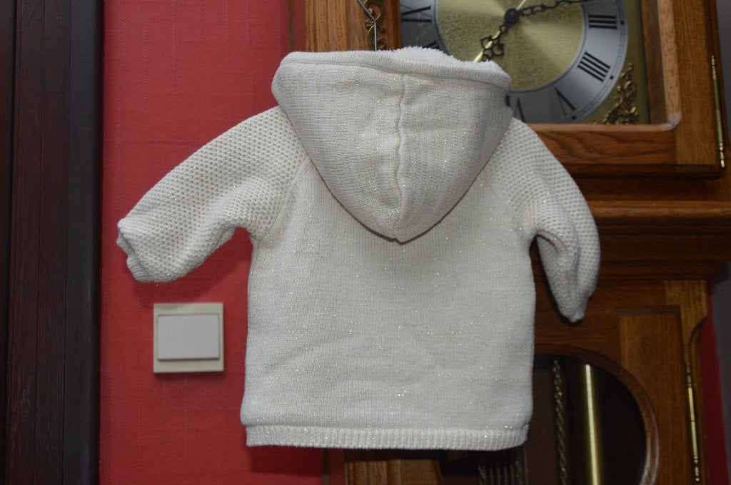 Wintergevoerde jas voor babymeisjes T62 Zeer goede staat!, Meisje, Ophalen of Verzenden, Zo goed als nieuw, Jasje
