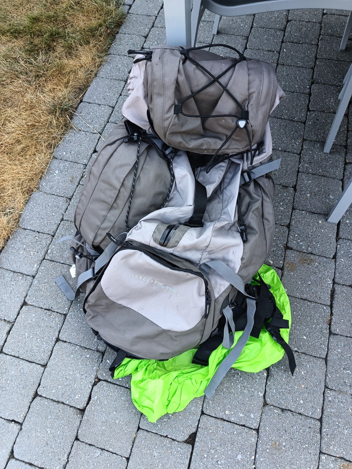 trekking rugzak, Ophalen, Trekking