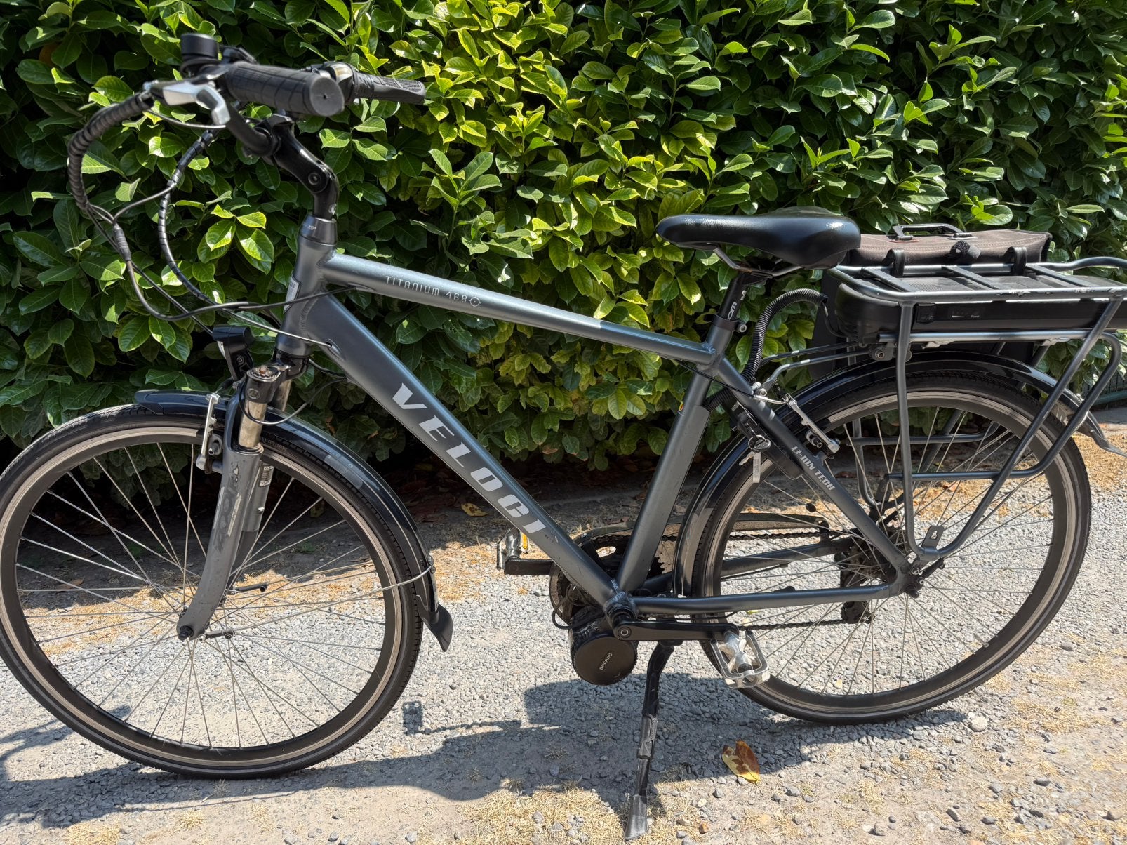 Veloci elektrische herenfiets – in goede staat, Ophalen, Gebruikt
