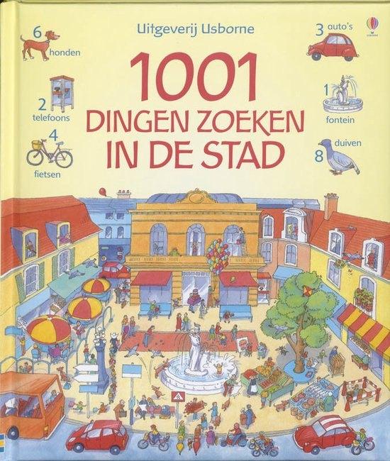 Usborne - 1001 dingen zoeken in de stad, Boeken, Ophalen, Usborne, Jongen of Meisje, Zo goed als nieuw