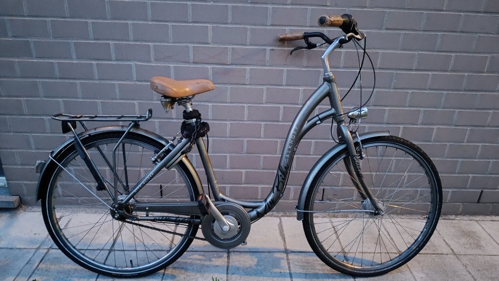 Fiets KALKHOFF, Ophalen