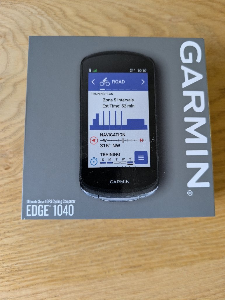 Garmin Edge 1040 Fietscomputer, Fietsen en Brommers, Fietsaccessoires | Fietscomputers, Ophalen, Zo goed als nieuw