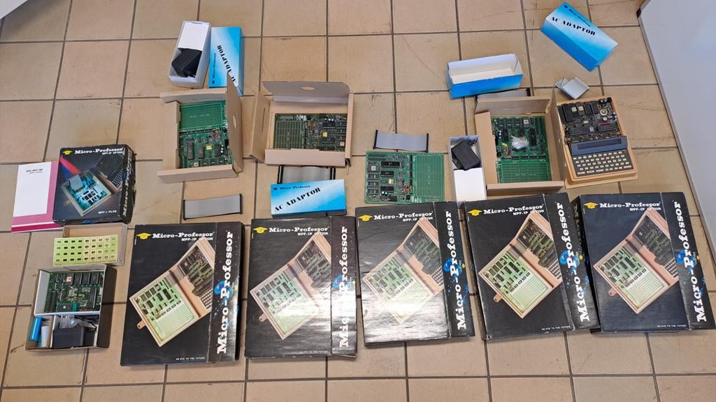 Lot de 6 Micro-Professor MPF-IP option, Enlèvement