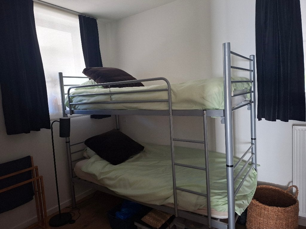 Stapelbed, Ophalen, 90 cm, Eenpersoons, 210 cm