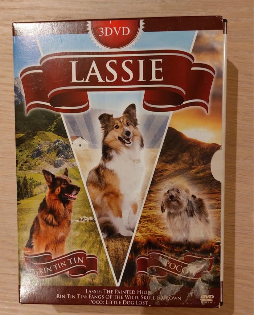 Dvd-box Lassie, Rin Tin Tin, Poco, Ophalen