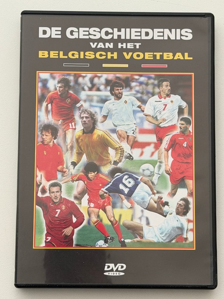 De Geschiedenis van het Belgisch Voetbal (DVD), Gebruikt, Alle leeftijden, Sport, Ophalen of Verzenden
